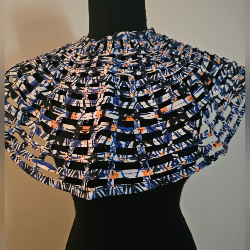 New inventory Ankara Neck cape